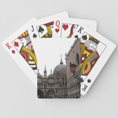 Square  Basilica of St Mark Playing Cards