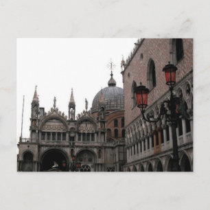 Square & Basilica of St Mark Postcard