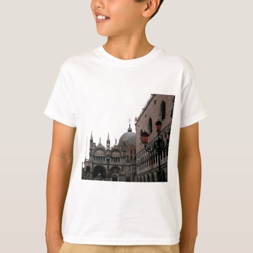 Square  Basilica of St Mark T_Shirt