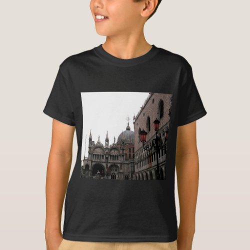Square  Basilica of St Mark T_Shirt