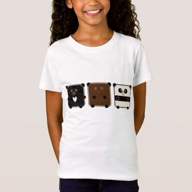 square  bears T-Shirt (Front)