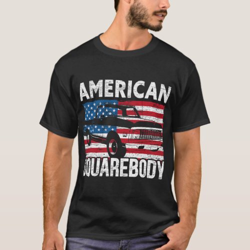 Square Body for a Old Chevy Pickup Truck Lovers T_ T_Shirt