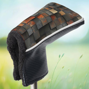 Square Boxes Abstract  Golf Head Cover