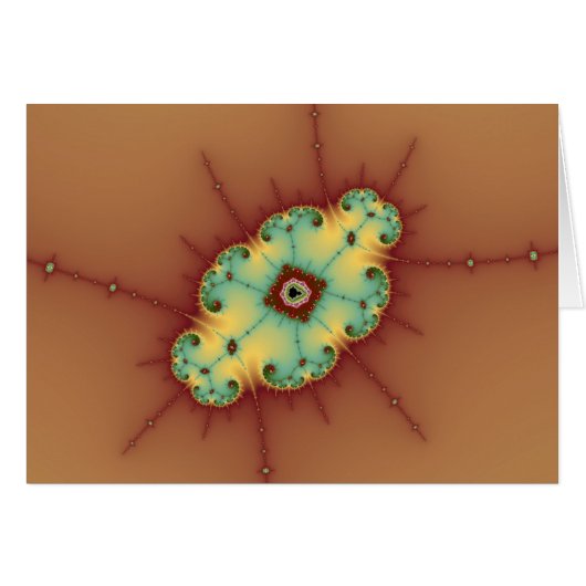 Square Brain - Fractal Card (Front Horizontal)