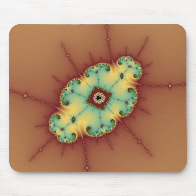 Square Brain - Fractal Mousepad (Front)
