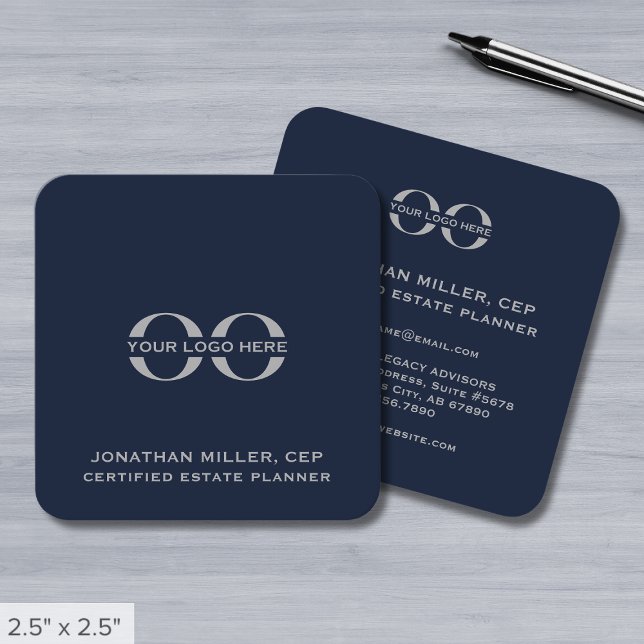 Square Business Cards Rounded Corners (Creator Uploaded)