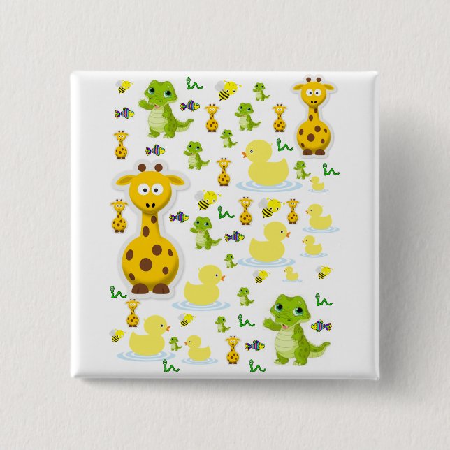 Square Button (Front)