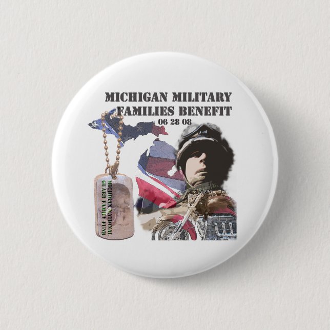 Square Button - Customized (Front)