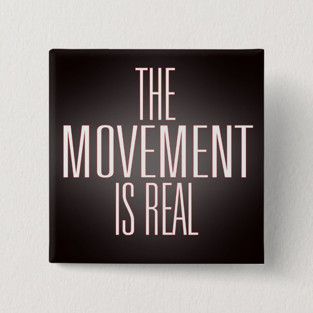 Square button  The movement (Front)