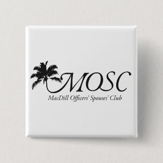 Square Button with Logo