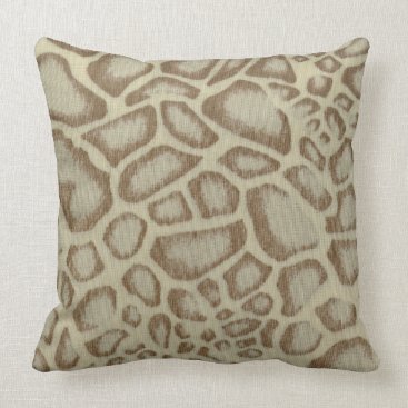 Square Camo Throw Pillow Square Camo Throw Pillow