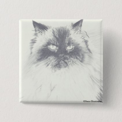 Square Cat Button