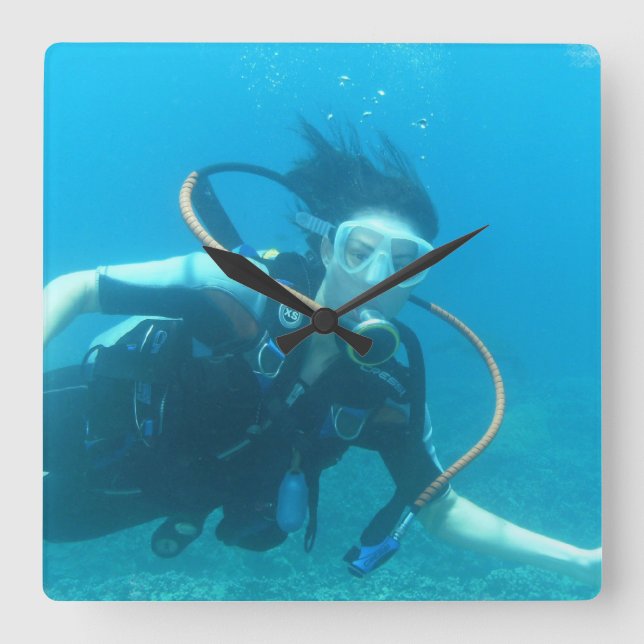 Square Clock - Customized (Front)