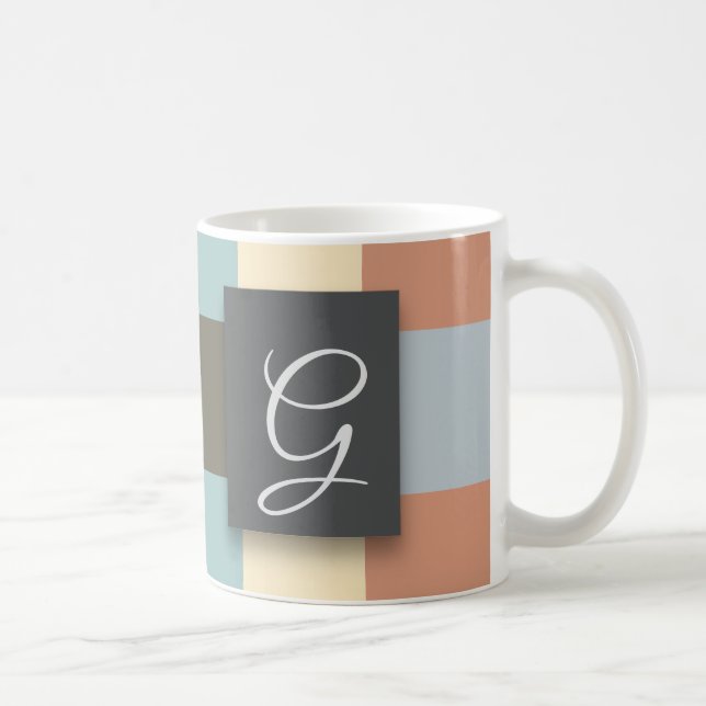 square colors coffee mug (Right)