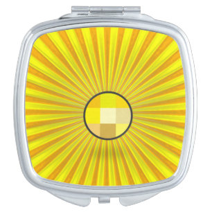 Square Compact Mirror