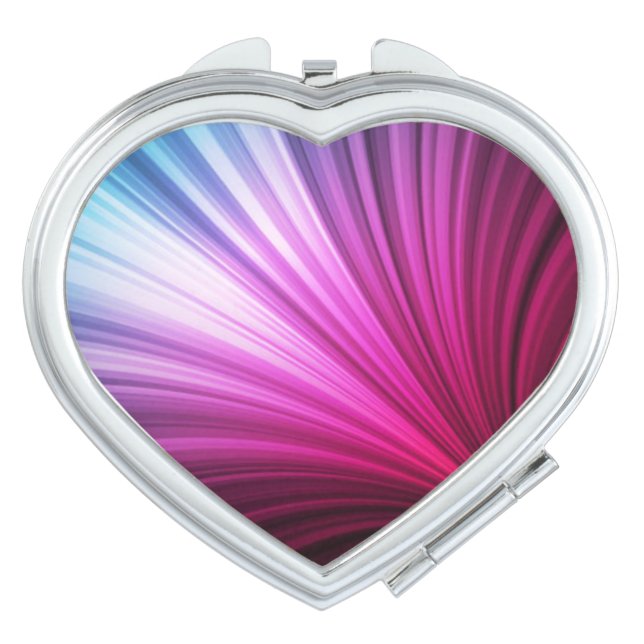 Square Compact Mirror/Abstract Mirror (Front)