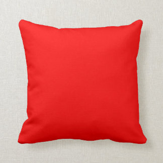 SQUARE - CUSHION. RED, ORANGE. THROW PILLOW
