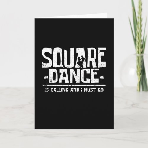 Square Dance Card