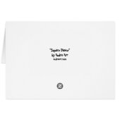 Square Dance Cards (Back Horizontal)