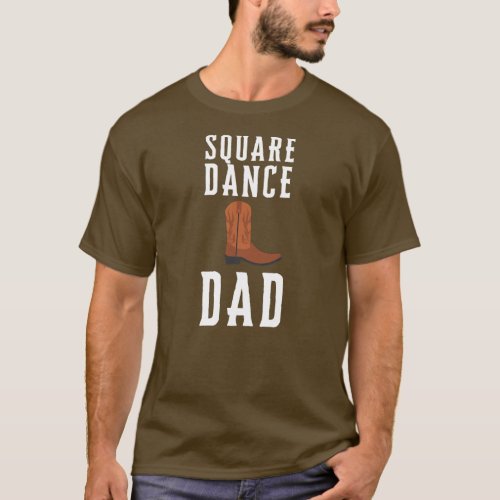 Square Dance Cowboy Western Dance Teacher Dancing T_Shirt
