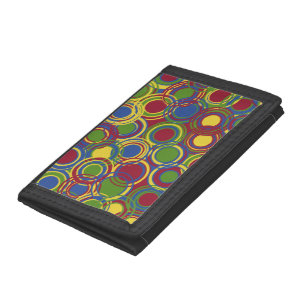 Square Dance Dos Tri-fold Wallet