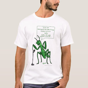 Square Dance Praying Mantis Caller T-Shirt