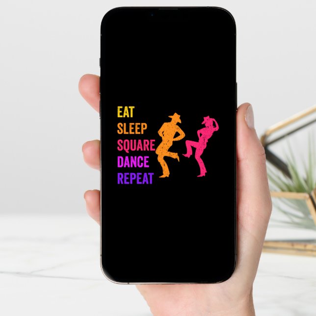 Square Dance Repeat Card (Front Digital)