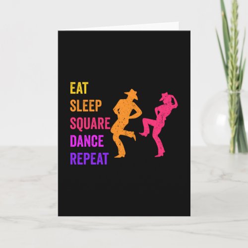 Square Dance Repeat Card