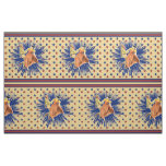 Square Dance Swing Dance Couple Star Stripe 9" Fabric