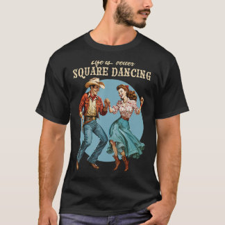 Square Dancing Country Western Dance T-Shirt