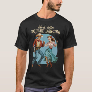 Square Dancing Country Western Dance T-Shirt