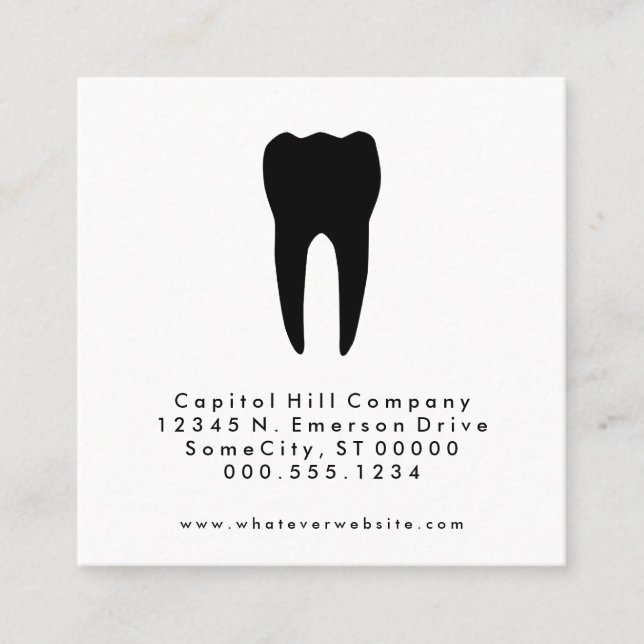 square dentist appointment reminder (Front)