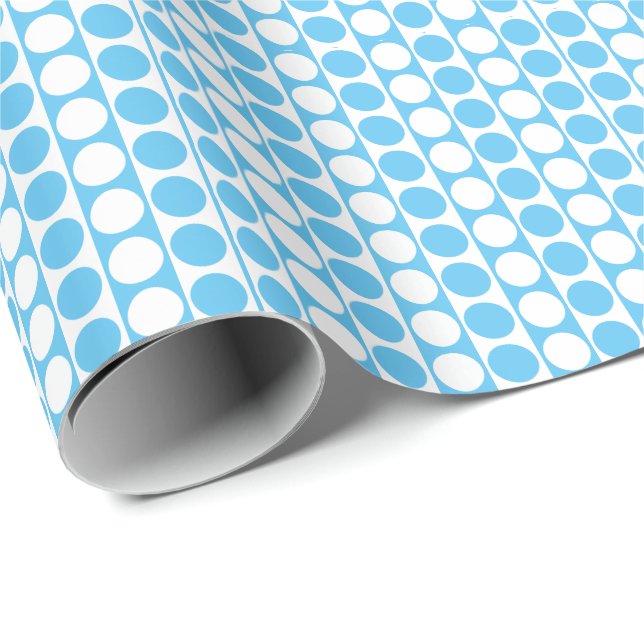Square Dot Custom Pattern Wrapping Paper (Roll Corner)