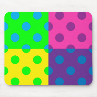 Square Dots Mouse Pad