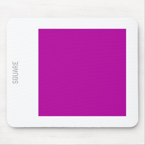 Square _ Dp Violet and White Mouse Pad