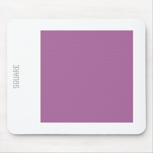 Square _ Dust Plum and White Mouse Pad
