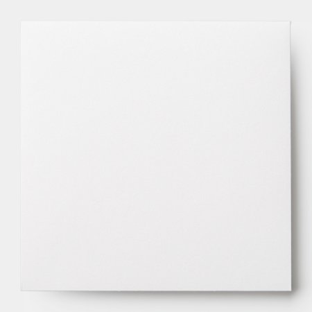 Square Envelope White Blank