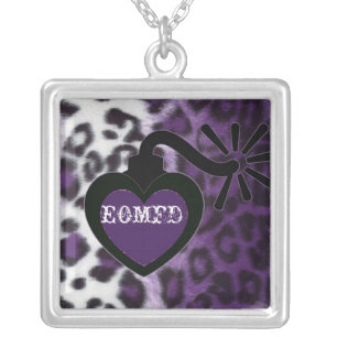 Square EOD Bomb Necklace