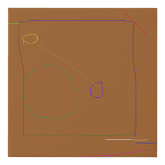 Square Faux Canvas Print