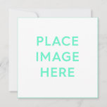 Square Flat Holiday Card, Size: 5.25&quot; x 5.25&quot;