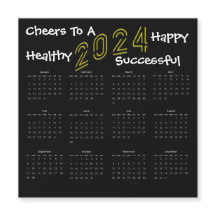 Square Fun 2024 Family Business Calendar Gift