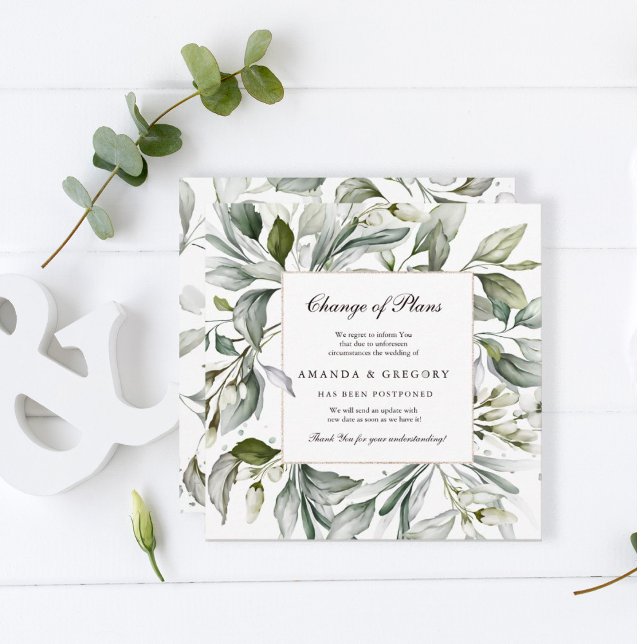 Square Greenery Change of Plans  Announcements (Creator Uploaded)