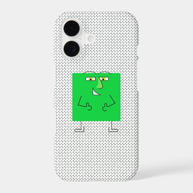 Square Guy Iphone Case (Back)
