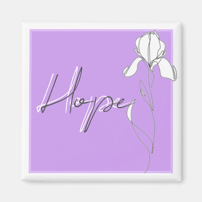 Square Hope Magnet (Front)