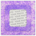 Square in Square Frame dots II + your photo &amp; idea Fabric