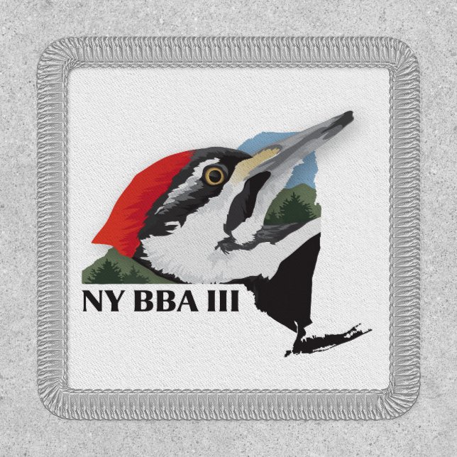 Square iron-on patch (Front)