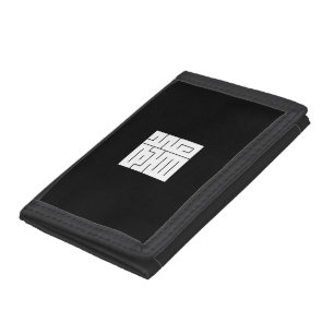Square kanji character for Dragon Tri-fold Wallet