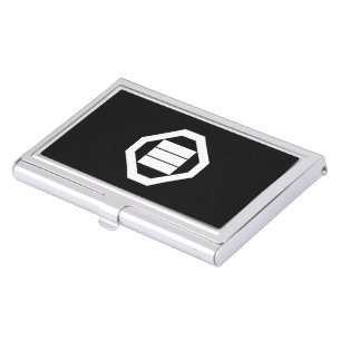 Square Kanji characters for three in Oshiki Business Card Holder