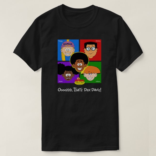 "Square Kids" Unisex T-shirt (multiple colors) (Design Front)