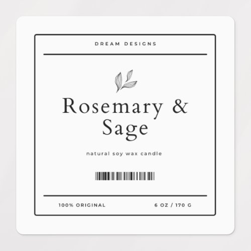 Square Label